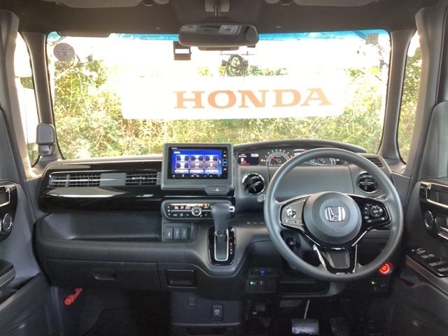 N-BOXカスタム L メモリーナビ ドラレコ ETC Pソナー アルミ サイドエアバッグ ナビTV Aストップ シートヒータ キーフリーシステム LEDライト リアカメ クルーズコントロール AC DVD視聴可能 スマキー(2枚目)