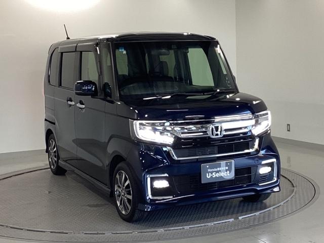 N-BOXカスタム L メモリーナビ ドラレコ ETC Pソナー アルミ サイドエアバッグ ナビTV Aストップ シートヒータ キーフリーシステム LEDライト リアカメ クルーズコントロール AC DVD視聴可能 スマキー(8枚目)