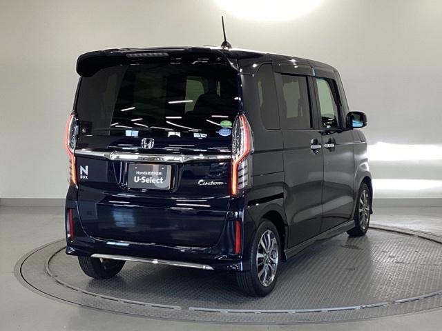 N-BOXカスタム L メモリーナビ ドラレコ ETC Pソナー アルミ サイドエアバッグ ナビTV Aストップ シートヒータ キーフリーシステム LEDライト リアカメ クルーズコントロール AC DVD視聴可能 スマキー(9枚目)