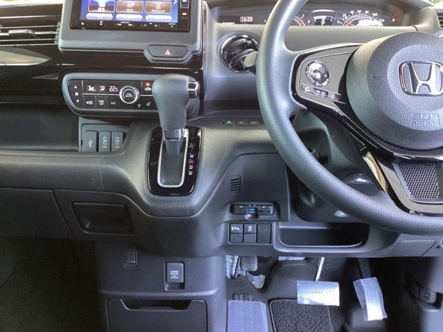 N-BOXカスタム L メモリーナビ ドラレコ ETC Pソナー アルミ サイドエアバッグ ナビTV Aストップ シートヒータ キーフリーシステム LEDライト リアカメ クルーズコントロール AC DVD視聴可能 スマキー(16枚目)