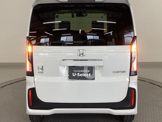 N-BOXカスタム ターボ 純正ナビ フルセグ リアカメラ イモビライザー 衝突被害軽減 フロントカメラ サイドカメラ ベンチシート キーフリー Pセンサー ESC パワステ DVD再生 両席エアバック サイドエアバッグ Bカメ(35枚目)