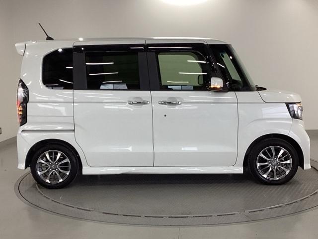 N-BOXカスタム L ナビ フルセグ リアカメラ Pソナー サイドエアバッグ Aストップ シートヒータ ベンチシート キーフリーシステム LEDライト クルーズコントロール AC スマキー ETC 横滑り防止 USB(30枚目)