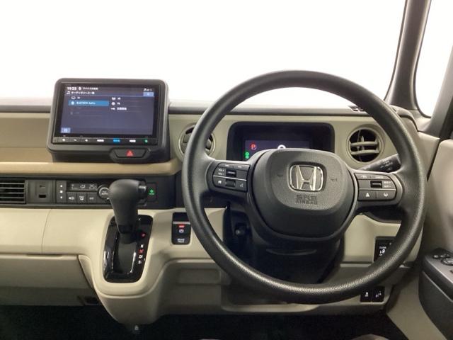 N-BOX ベースグレード HondaCONNECT対応純正メモリーナビ 衝突軽減システム スマートキ- 両側スライドドア カーテンエアバック イモビライザー ECOモード 横滑り防止 オートクルーズ LEDヘッドライト 地デジ(3枚目)