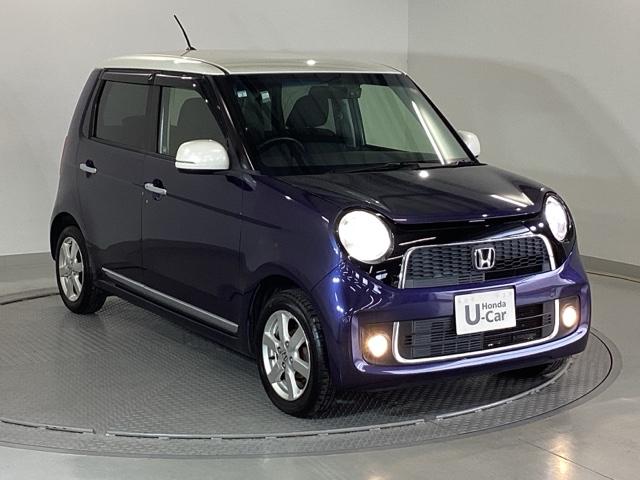 Ｎ－ＯＮＥ プレミアム・Ｌパッケージ　純正メモリーナビ　リアカメラ　本革ステア　セキュリティーアラーム　パワーウィンド　助手席エアバッグ　横滑防止　ＵＳＢポート　ワンセグテレビ　キーレスエントリー　パワーステアリング　整備記録簿　エアコン（7枚目）