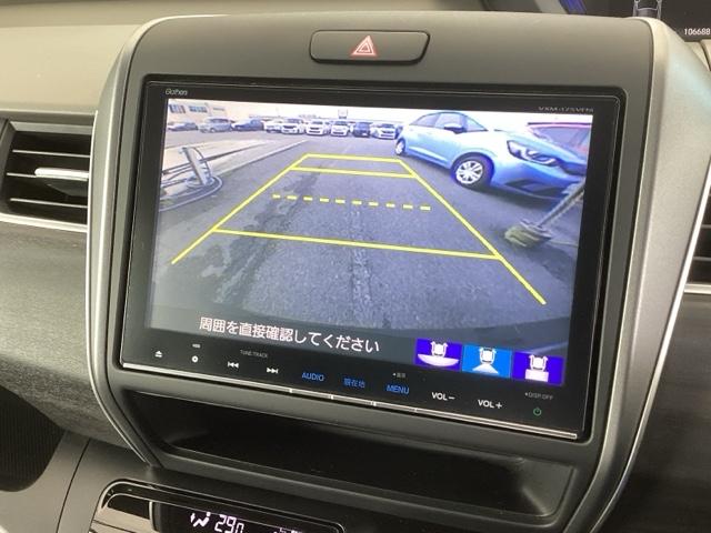 フリード G・ホンダセンシング 純正ナビ フルセグ リアカメラ W電動ドア キーフリ スマートキーシステム イモビ カラーバックモニター 横滑防止装置 LEDランプ エアコン クルコン パワーウィンドウ SRS DVD再生機能(12枚目)