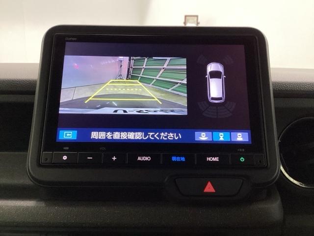 Ｎ－ＢＯＸカスタム ベースグレード　ＨｏｎｄａＣＯＮＮＥＣＴ対応純正メモリーナビ　ドラレコ　衝突軽減Ｂ　ＵＳＢ　フルセグテレビ　ＩＳＴＯＰ　ＬＥＤライト　Ｂカメラ　オートエアコン　ベンチＳ　前席シートヒーター　セキュリティアラーム（11枚目）