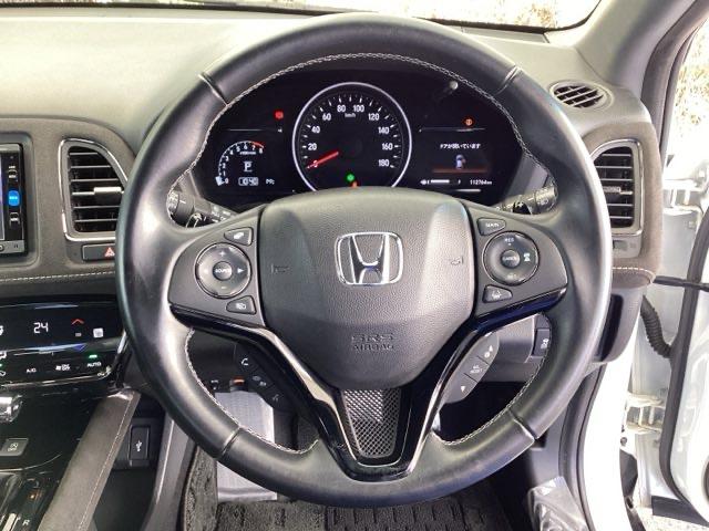 ヴェゼル RS・ホンダセンシング 純正メモリーナビ ドラレコ リアカメラ サポカー 後カメラ 地デジフルセグ スマ-トキ- サイドエアバック 盗難防止 ETC車載器 シートヒータ USBポート ナビ&TV LEDライト VSA ABS(14枚目)