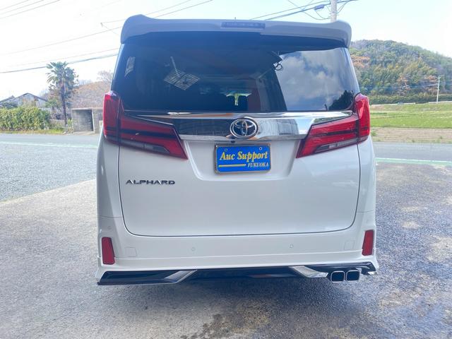 アルファード ２．５Ｓ　Ｃパッケージ　モデリスタエアロＦＳＲ　純正フリップダウンモニター　純正リモートスタート　ビルトインＥＴＣ　サンルーフ（3枚目）