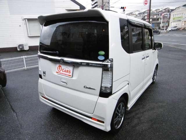 Ｎ－ＢＯＸカスタム Ｇ　ＳＳパッケージ　ナビテレビ　バックカメラ　ＥＴＣ　ドライブレコーダー　スマートキー　プッシュスタート　セキュリティー　両側パワースライドドア　ＨＩＤライト　純正アルミホイール（32枚目）