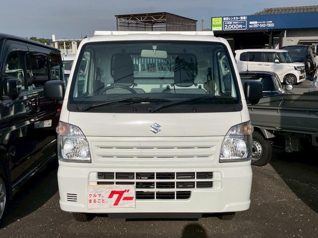 キャリイトラック 頑丈ダンプ 3方開 4WD 届出済未使用車 ダンプ 新明和 デフロック 障害物センサー ABS 横滑り防止装置 Wエアバッグ エアコン パワステ パワーウィンドウ(3枚目)