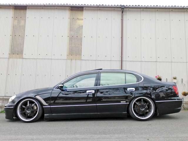 トヨタ アリスト ｖ３００ベルテックスエディション ターボ エアロ ローダウン サンルーフ 革ｐシート シートヒーター 138 0万円 平成12年 00年 福岡県 中古車 価格 Com