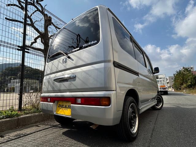 バモスホビオ M 純正オーディオ エアバック パワーウィンドウ エアコン フルフラット 両側スライドドア(19枚目)