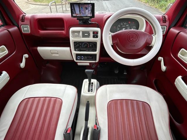 アクティバン  純正集中ロック 社外メッキホイールリング カロッツェリアポータブルナビ&オーディオ(11枚目)