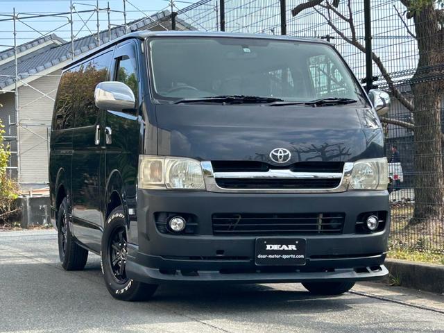 ハイエースバン スーパーGL ETC フロントスポイラー 両側スライドドア ナビ付 ヘッドレストモニター(2枚目)