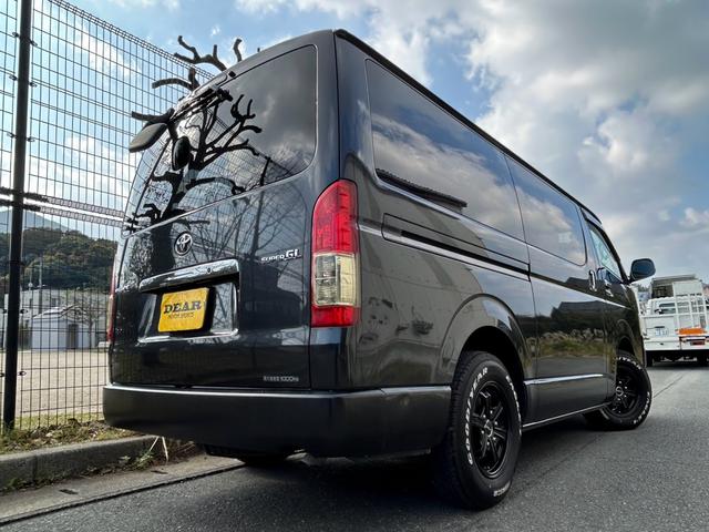 ハイエースバン スーパーGL ETC フロントスポイラー 両側スライドドア ナビ付 ヘッドレストモニター(7枚目)
