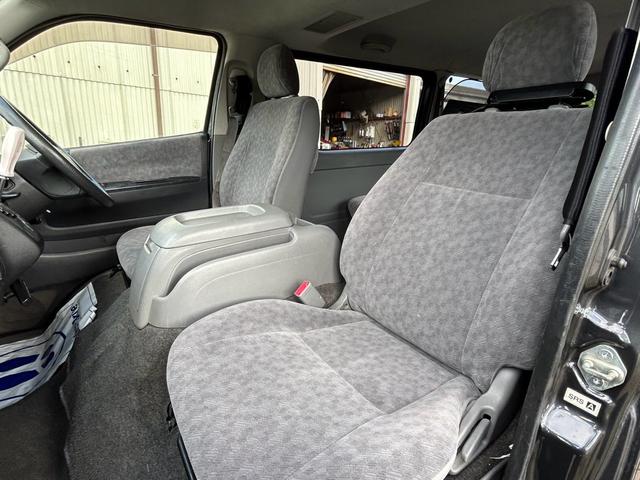 ハイエースバン スーパーGL ETC フロントスポイラー 両側スライドドア ナビ付 ヘッドレストモニター(20枚目)
