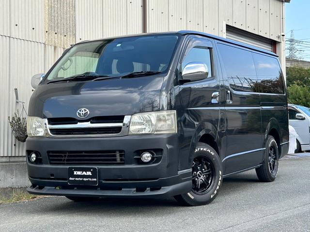 ハイエースバン スーパーGL ETC フロントスポイラー 両側スライドドア ナビ付 ヘッドレストモニター(23枚目)