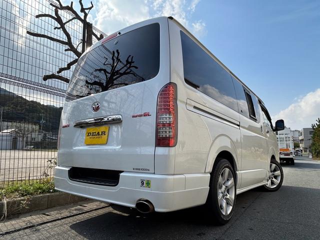 ハイエースバン ロングスーパーGL キーレスキー ETC パナソニックナビ・フルセグTV バックモニター コンビハンドル ベットキット バックカメラ 両側スライドドア(7枚目)