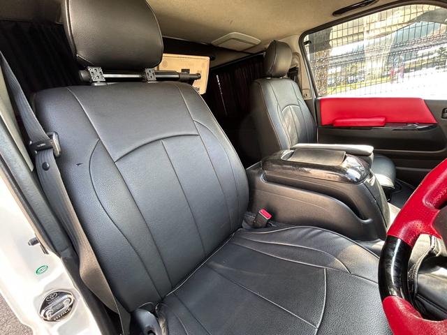 ハイエースバン ロングスーパーGL キーレスキー ETC パナソニックナビ・フルセグTV バックモニター コンビハンドル ベットキット バックカメラ 両側スライドドア(8枚目)