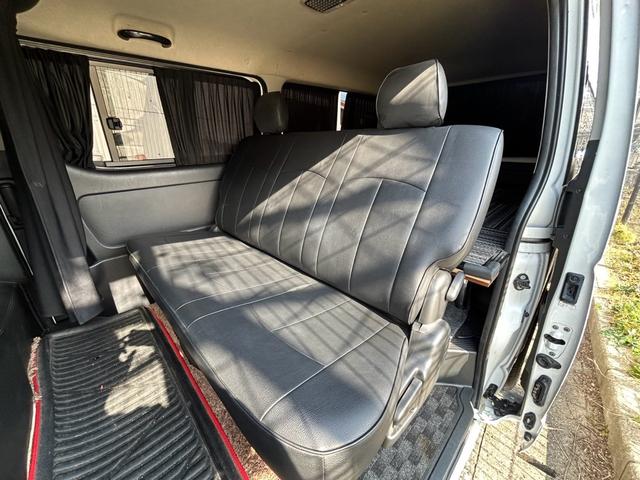 ハイエースバン ロングスーパーGL キーレスキー ETC パナソニックナビ・フルセグTV バックモニター コンビハンドル ベットキット バックカメラ 両側スライドドア(19枚目)