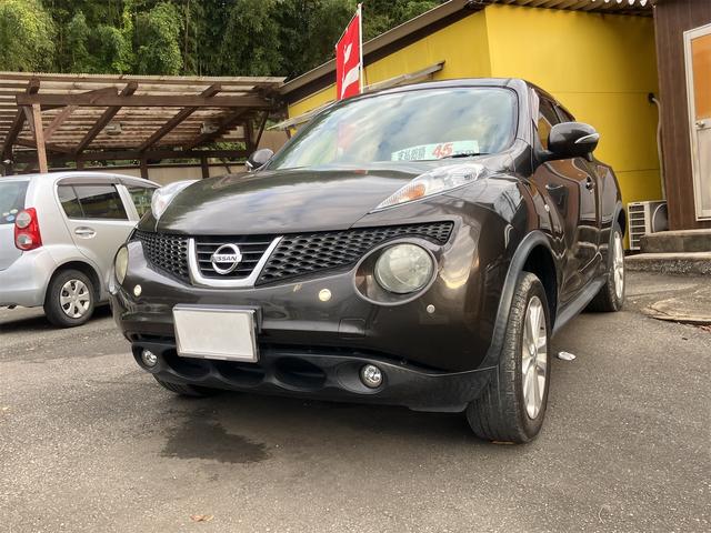 ジューク 15RX タイプV バックカメラ クリアランスソナー ナビ TV オートライト アルミホイール スマートキー 電動格納ミラー CVT 盗難防止システム 衝突安全ボディ CD ミュージックプレイヤー接続可 ABS エアコン(12枚目)