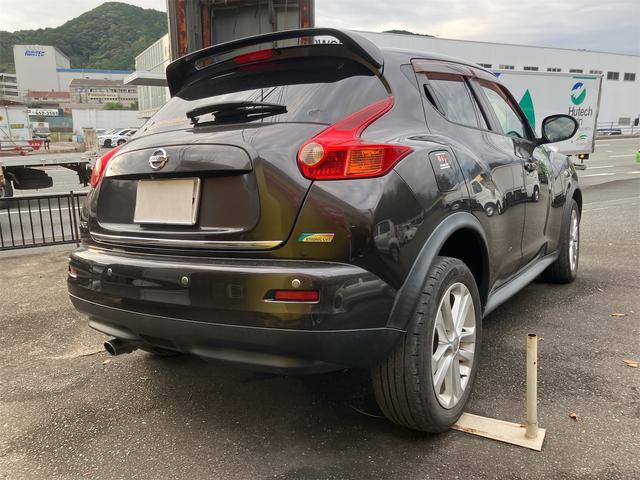 ジューク 15RX タイプV バックカメラ クリアランスソナー ナビ TV オートライト アルミホイール スマートキー 電動格納ミラー CVT 盗難防止システム 衝突安全ボディ CD ミュージックプレイヤー接続可 ABS エアコン(17枚目)