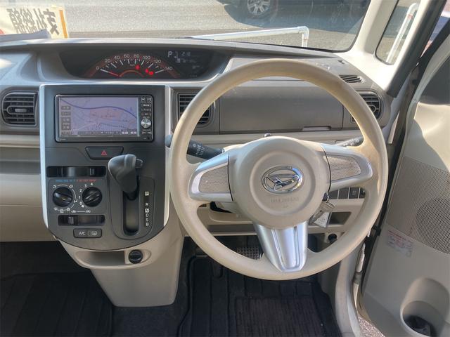 タント Ｌ　バックカメラ　両側スライドドア　ナビ　ＴＶ　キーレスエントリー　アイドリングストップ　電動格納ミラー　ベンチシート　ＣＶＴ　盗難防止システム　ＡＢＳ　ＣＤ　ＤＶＤ再生　ＵＳＢ（3枚目）