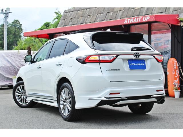 ハリアー プレミアム　・ワンオーナー・衝突軽減ブレーキ・９インチＳＤナビ・ＤＴＶ・バックモニター・Ｂｌｕｅｔｏｏｔｈ・ＨＤＭＩ・前後ドライブレコーダー・ＥＴＣ・サンルーフ・電動パーキング・パワーバックドア・モデリスタエアロ（15枚目）