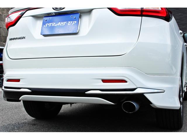 ハリアー プレミアム　・ワンオーナー・衝突軽減ブレーキ・９インチＳＤナビ・ＤＴＶ・バックモニター・Ｂｌｕｅｔｏｏｔｈ・ＨＤＭＩ・前後ドライブレコーダー・ＥＴＣ・サンルーフ・電動パーキング・パワーバックドア・モデリスタエアロ（18枚目）