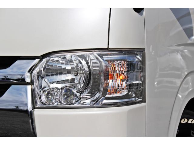 レジアスエースバン スーパーＧＬ　鑑定済車輌・衝突回避支援ブレーキ・車線逸脱機能・純正ＳＤナビ・ＤＴＶ・バックモニター・Ｂｌｕｅｔｏｏｔｈ・前後ドライブレコーダー・スマートキー・両側パワースライド・ベットキット・ローダウン・１７ＡＷ（5枚目）