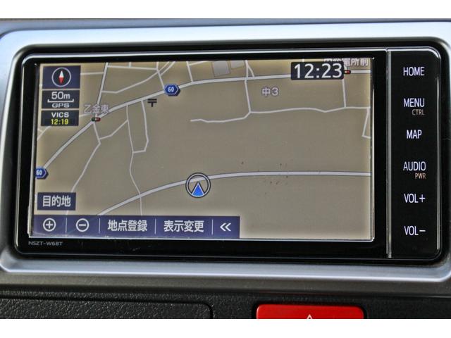 レジアスエースバン スーパーＧＬ　鑑定済車輌・衝突回避支援ブレーキ・車線逸脱機能・純正ＳＤナビ・ＤＴＶ・バックモニター・Ｂｌｕｅｔｏｏｔｈ・前後ドライブレコーダー・スマートキー・両側パワースライド・ベットキット・ローダウン・１７ＡＷ（26枚目）