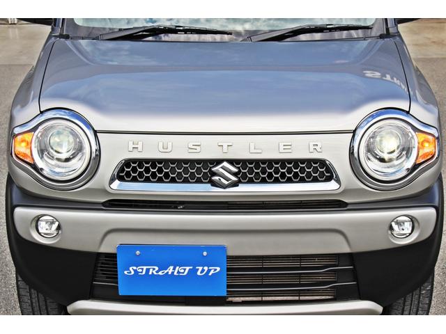 ハスラー タフワイルド ・衝突回避軽減ブレーキ・誤発進抑制機能・車線逸脱警報機能・先行車発進警報機能・社外SDナビ・フルセグTV・バックモニター・Bluetoot・DVD・CD・シートヒーター・ナノイー・LEDフォグ・(4枚目)