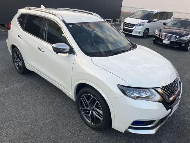 エクストレイル オーテック iパッケージ エマブレ サイドカメラ バックカメラ LED ワンオーナ 全周囲カメラ ドラレコ ETC アイドリングストップ メモリーナビ 禁煙 インテリキー アルミホイール ナビTV 4WD 盗難防止装置(10枚目)