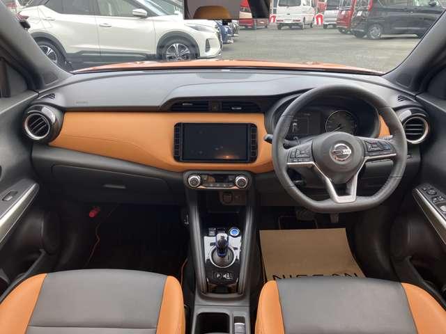 キックス 1.2 X ツートーン インテリアエディション (e-POWER) ワンオーナー車・認定中古車・プロパイロッ エマージェンシーB セキュリティ アラウンドモニター Rカメラ LED ワンオーナ 禁煙 エアコン ドラレコ スマートキー 記録簿 ETC メモリーナビ サイドエアバック AW キーレス 寒冷地仕様(16枚目)