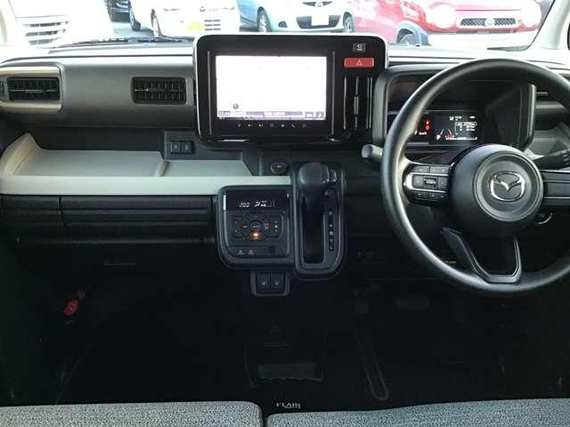 フレアワゴン XS 全方位モニターナビ 両側電動 ETC デュアルセンサーブレーキサポート 両側自動ドア LED ETC スマートキー アイドリングストップ オートエアコン ESC メモリーナビ シートヒーター(2枚目)