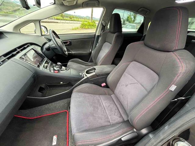 プリウス Ｓツーリングセレクション・Ｇ’ｓ　ドライブレコーダー　ＥＴＣ　バックカメラ　ＴＶ　アルミホイール　オートライト　ＨＩＤ　ＣＶＴ　スマートキー　電動格納ミラー　盗難防止システム　Ｂｌｕｅｔｏｏｔｈ　衝突安全ボディ　ＡＢＳ　エアコン（24枚目）
