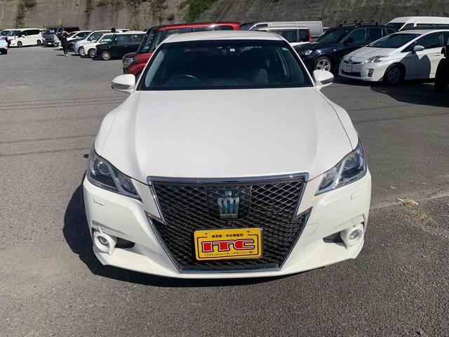 クラウンハイブリッド アスリートＧ　クリアランスソナー　オートクルーズコントロール　ＴＶ　アルミホイール　ＨＩＤ　ＣＶＴ　スマートキー　電動格納ミラー　盗難防止システム　ＣＤ　衝突安全ボディ　ＡＢＳ　ＥＳＣ　エアコン　パワーステアリング（10枚目）