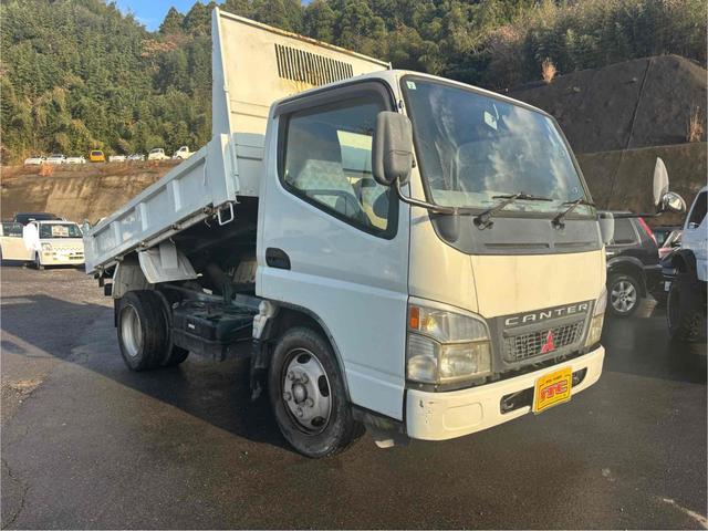 キャンター 全低床ダンプ　トラック　後輪ダブル　ＥＴＣ（3枚目）