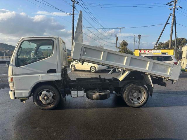 キャンター 全低床ダンプ　トラック　後輪ダブル　ＥＴＣ（4枚目）