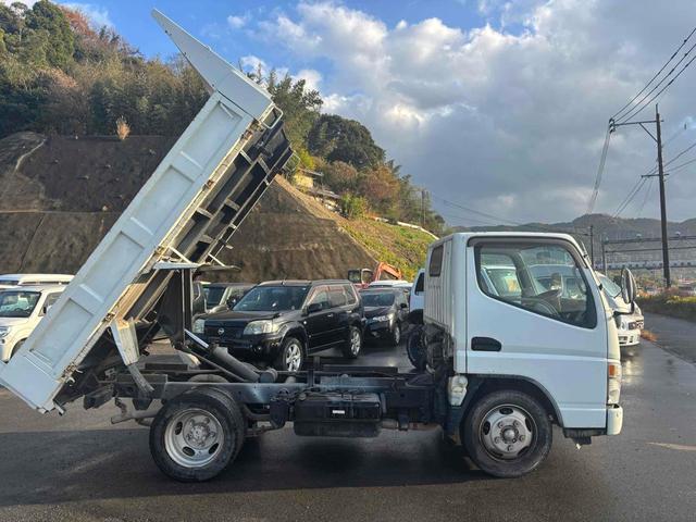 キャンター 全低床ダンプ　トラック　後輪ダブル　ＥＴＣ（8枚目）