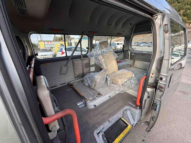 キャラバン 　福祉車輌　スライドドア　キーレスエントリー　ＡＴ　エアコン（9枚目）