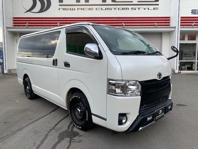 ハイエースバン スーパーＧＬ　ダークプライム　ＲＥＣＡＲＯシート　運転席　助手席　ベットキット　セカンドテーブルＬＥＤヘッドライト　スマートキー　プッシュスタート　助手席エアバック　アルパイン８インチナビ　ＥＴＣ　フリップダウンモニター（7枚目）