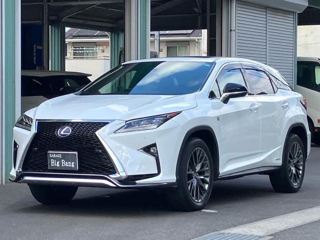 ＲＸ ＲＸ４５０ｈ　Ｆスポーツ　純正ナビ　フルセグテレビ　ヘッドアップディスプレイ　パドルシフト　バックカメラ　ＥＴＣ　衝突被害軽減システム　サンルーフ　シートヒーター（4枚目）