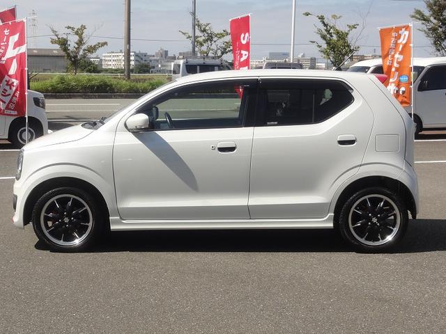 アルトターボＲＳ ベースグレード　レーダーブレーキサポート　オートＨＩＤ　ナビ　地デジ　バックカメラ　Ｂ／Ｔ　ドラレコ　ＥＴＣ　運転席シートヒーター　スマートキー　１５インチＡＷ　電格ミラー　プライバシーガラス　アイドリングストップ（8枚目）