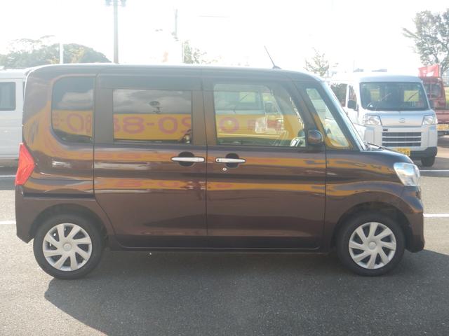 タント Ｘ　ＳＡＩＩ　ＣＶＴ　アイドリングストップ　左側パワースライドドア　ナビ　地デジ　バックカメラ　ブルートゥース　ＥＴＣ　ドラレコ　リヤモニター　オートライト　社外ＬＥＤ　スマートキー（4枚目）