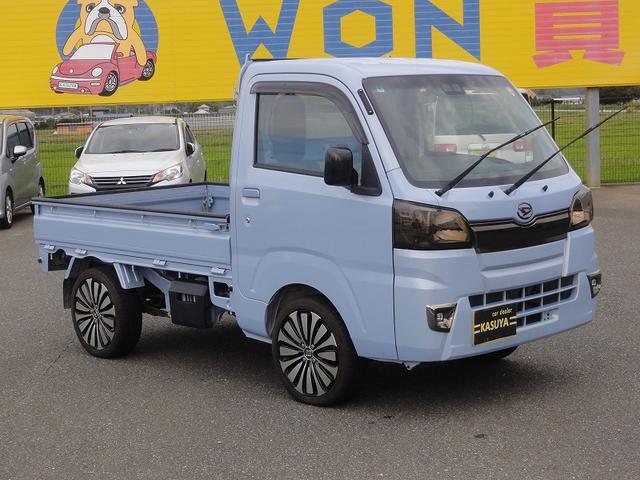 ハイゼットトラック エクストラＳＡＩＩＩｔ　４速オートマ　パートタイム４ＷＤ　パワーウィンドウ　キーレス　ＨＤＤナビ　社外１６インチＡＷ（3枚目）