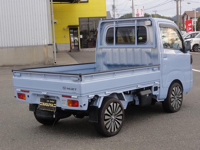ハイゼットトラック エクストラＳＡＩＩＩｔ　４速オートマ　パートタイム４ＷＤ　パワーウィンドウ　キーレス　ＨＤＤナビ　社外１６インチＡＷ（5枚目）