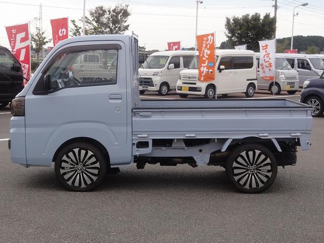 ハイゼットトラック エクストラＳＡＩＩＩｔ　４速オートマ　パートタイム４ＷＤ　パワーウィンドウ　キーレス　ＨＤＤナビ　社外１６インチＡＷ（8枚目）