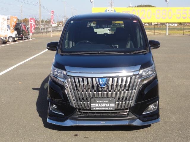 エスクァイア ハイブリッドGi CVT オートLED オートハイビーム クルーズコントロール 11インチナビ地デジ バックカメラ Bluetooth ETC リヤモニター 両側電動スライドドア 15インチAW モデリスタエアロ(4枚目)