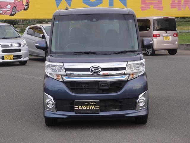 タント カスタムＲＳ　トップエディションＳＡＩＩ　ＣＶＴ　オートＬＥＤ　両側パワースライドドア　８インチナビ　地デジ　バックカメラ　Ｂｌｕｅｔｏｏｔｈ　ＥＴＣ　ドラレコ　電格ミラー　１５インチＡＷ　スマートキー　プライバシーガラス（2枚目）